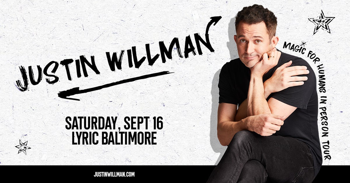 Justin Willman: Magic for Humans in Person Tour!